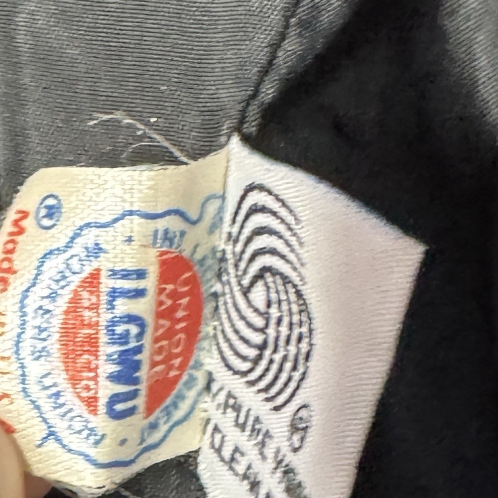 Givenchy Style Saks Fifth Avenue Vintage‎ Black White Wool Blazer USA Size 16 - Picture 9 of 9